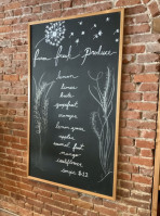 Farm Table menu