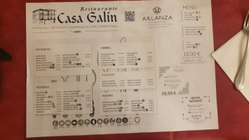 Casa Galin food