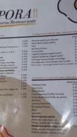 Epora menu