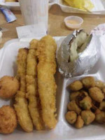 Long John Silvers Seafood Shoppe food