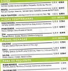 Pizza Napolitana menu