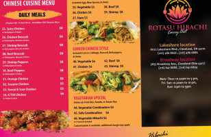 Rotasu Hibachi Carry-out food