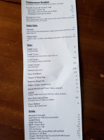 Dune Downtown menu