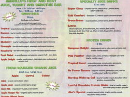 Eat Rite Health Food menu