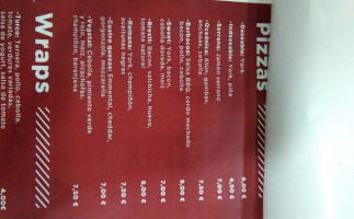 Picas menu