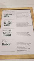 Deliciosa Marta menu