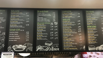 Pronto Gourmet Deli menu