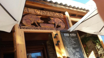 Cafetería El Cumbrero menu