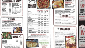 Davis Islands Pizza  menu