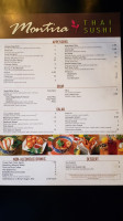 Montira Thai And Sushi menu