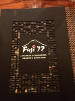 Manahawkin Fuji72 Hibachi Sushi food