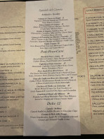 Luna Rossa menu