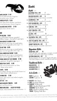 Luke Wholeys Wild Alaskan Grll menu