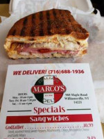 Marco's Italian Deli food