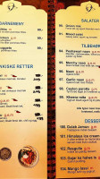 Mr. Gandhi menu