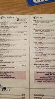 Abc Pub menu