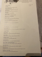 Heirloom Farmhouse Kitchen menu