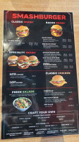 Smashburger menu