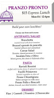 Ristorante Illando menu