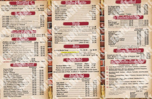 Pio Bagels menu