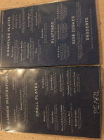 Pearl Lounge Atl menu