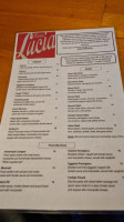 Mamma Lucia menu