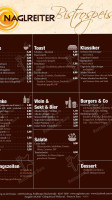 Bäckerei Naglreiter menu