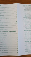 Xines Susana menu