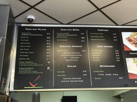 Teriyaki Time menu