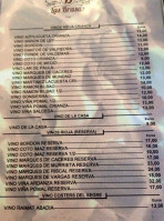 Las Brasas Mislata menu