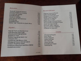 Casa Goyo menu