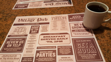 Village Pub and Casino - Summerlin menu