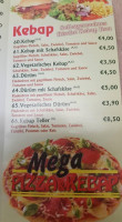 Mega Pizza Kebap food