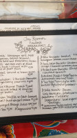 Tre Kronor menu