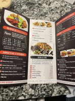 American Wings Hibachi menu