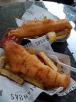 Alandas Fish And Chip Shop food