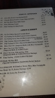 Asian Bbq Grill menu