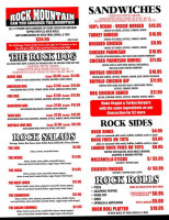 Rock Burger inside