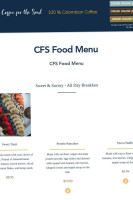 Cfs Coffee food