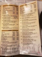 Aticha Thai Cuisine menu