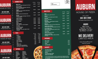 Auburn House Of Pizza food