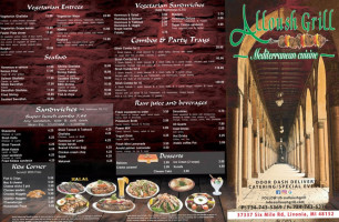 Alloush grill menu