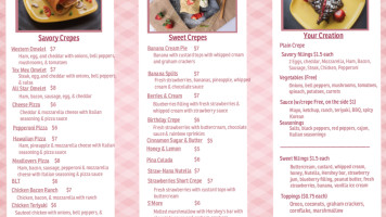 Bitter Sweet menu