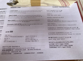 Bistro Punahele Tonnelier menu