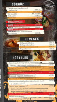 Croatia Pub Es Pizzeria menu