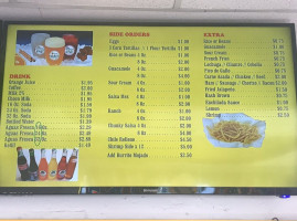 Beaver Taco Shop menu