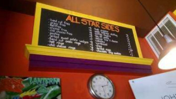 All Star Pizza inside