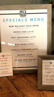 Muse Coffee Co menu