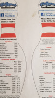 Hollywood Sports Complex menu