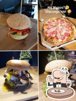 Familjada Pizza Burger food